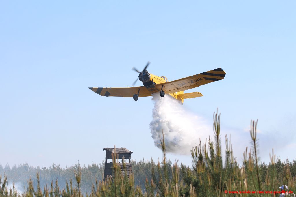 grenzüberschreitender Waldbrandschutz in Polen