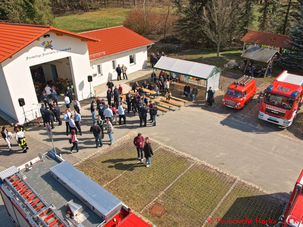 Gerätehauseinweihung in Stannewisch