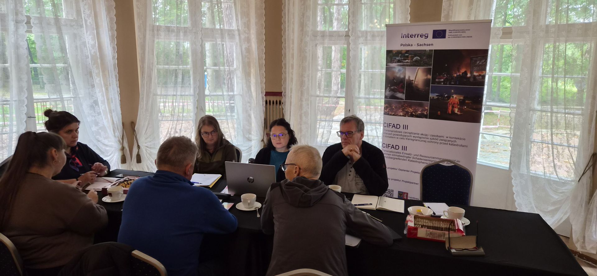 Projektteamtreffen CIFAD III in Łęknica